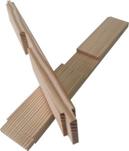 GWD1635 16 x 35mm pine wooden supporting bars for thick-profile canvas frames