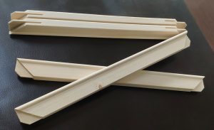 GW1629 16 x 29mm pine Standard Wooden Stretcher Bar profile