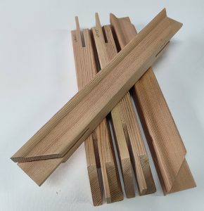 GW3836F 38 x 36mm pine Heavy Duty Wooden Stretcher Bar profile