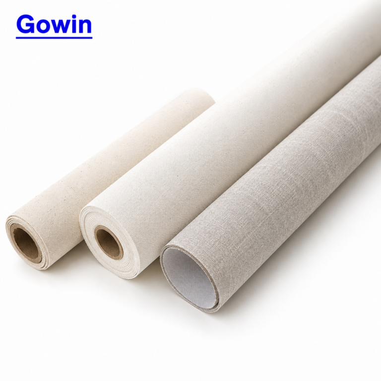 Artist canvas roll background color options