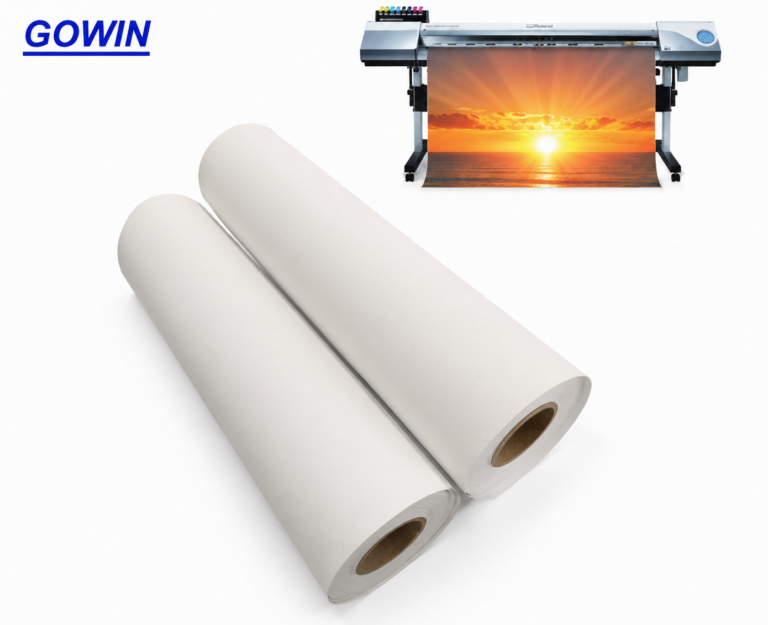 Eco solvent canvas roll for Roland Mimaki and Mutoh wide-format printers