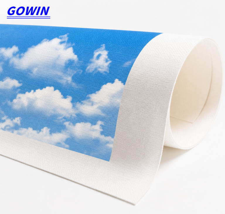 Eco solvent canvas roll sample testing before bulk production