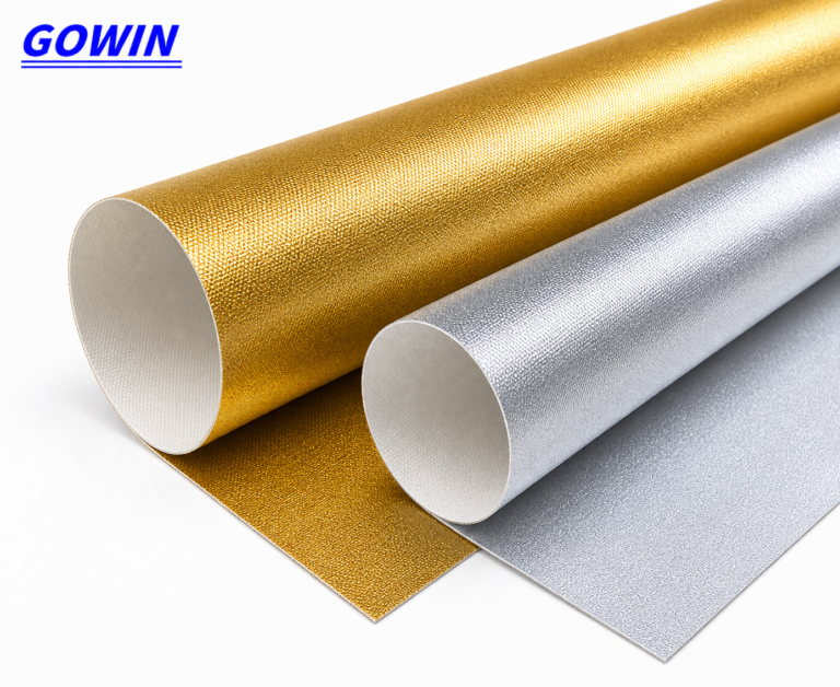 Gold and silver eco solvent canvas rolls for decorative products
