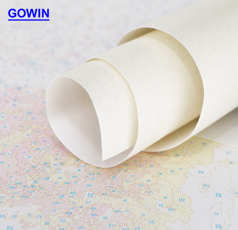 Printable paint by number canvas rolls for DIY painting kit manufacturers
