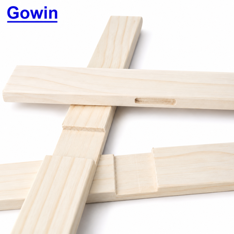 Supporting bars for canvas frames