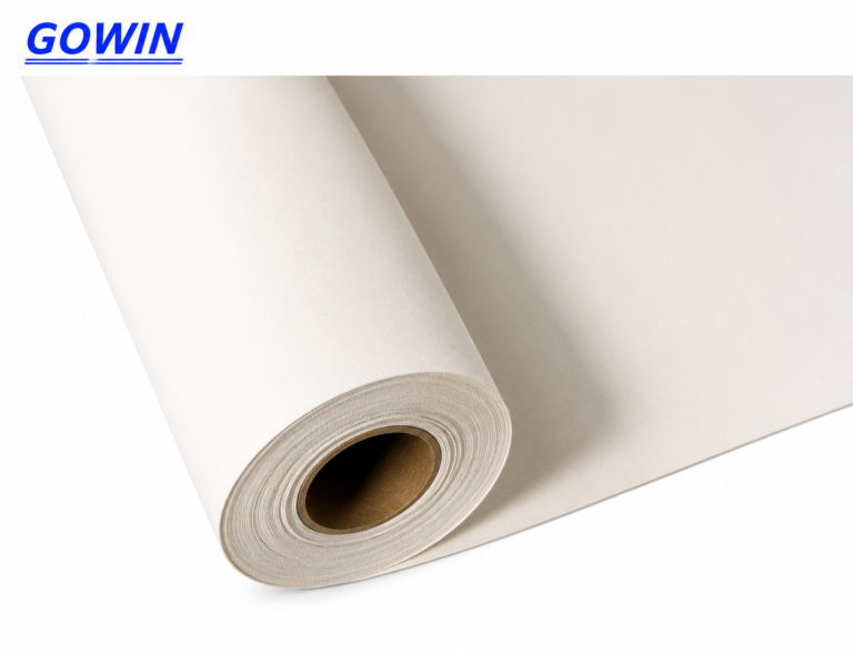 Water-based printable canvas roll with matte surface