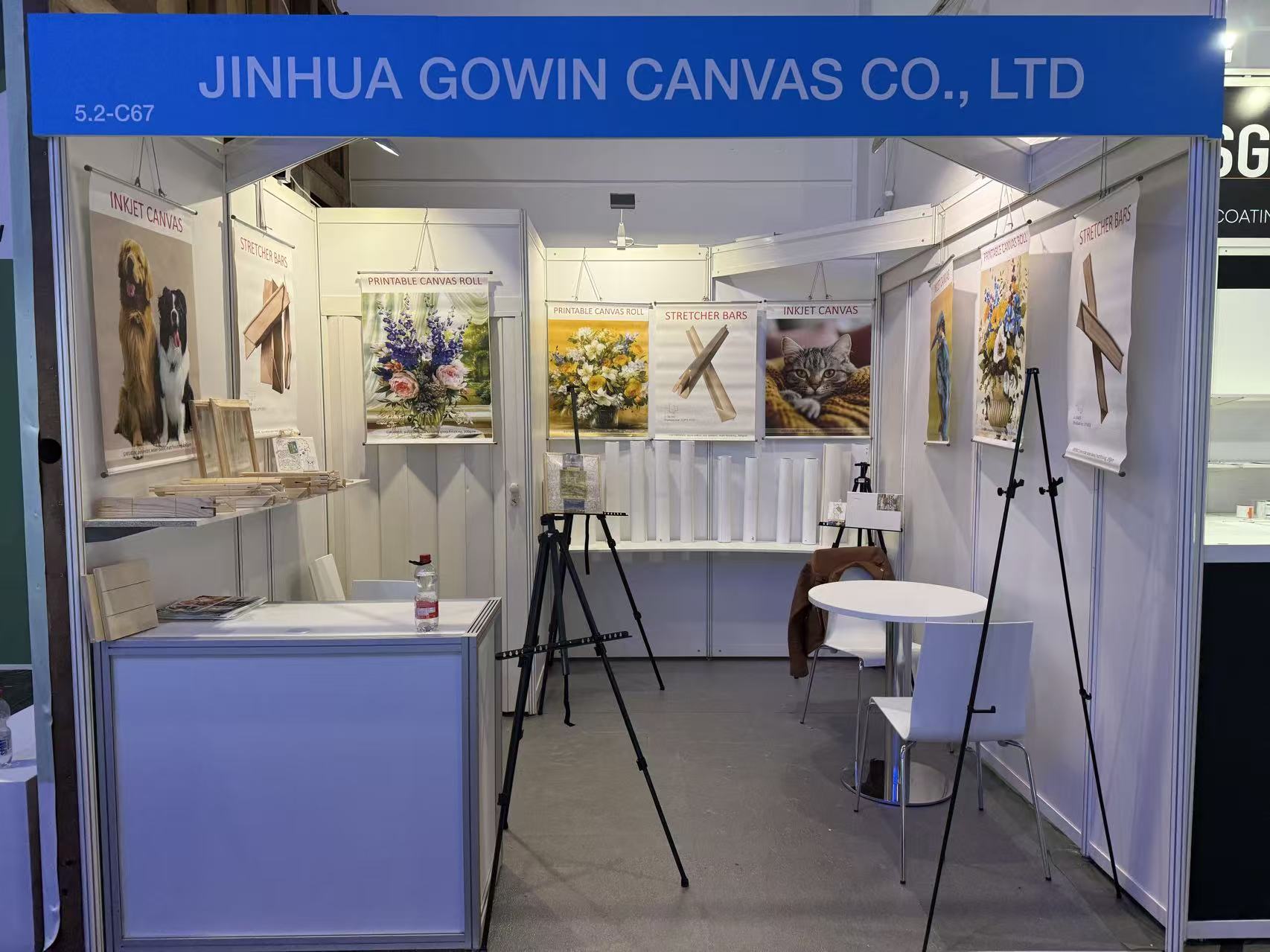 Gowin booth at FESPA 2025 Berlin