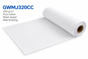 GWMJ320CC 320gsm cotton printable canvas roll