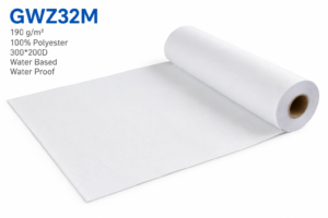 GWZ32M 190gsm waterproof polyester canvas roll
